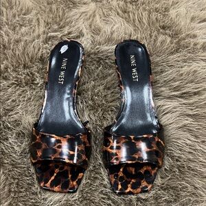 Animal Print Kitten Heels